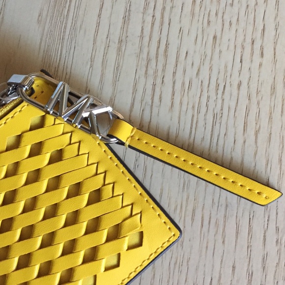 Michael Kors Empire Dandelion Leather Card Case - Picture 5 of 8